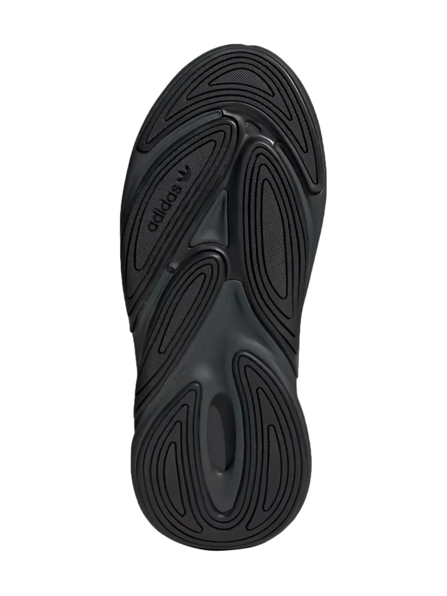Sneakers adidas Originals negri din piele si material textil - Img 4