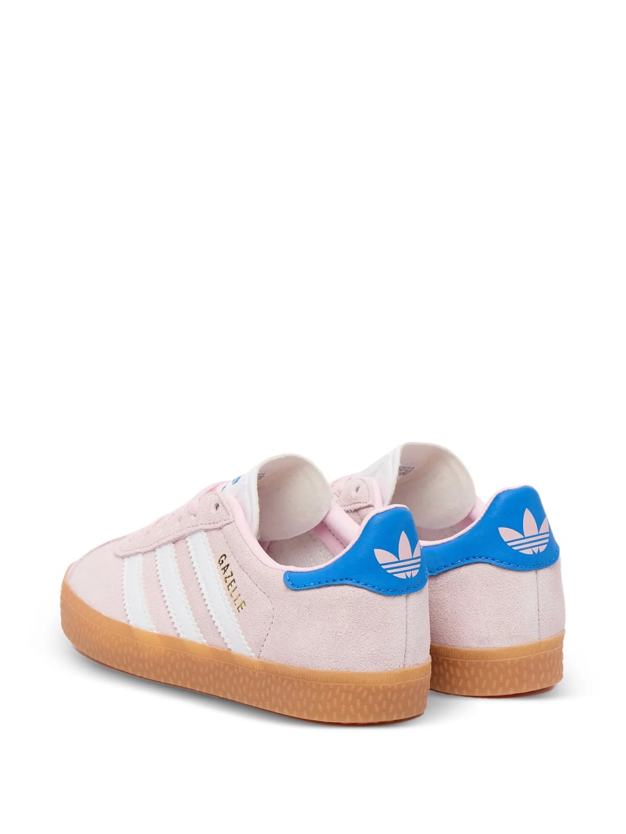 Sneakers adidas Originals roz din piele intoarsa si piele - Img 5