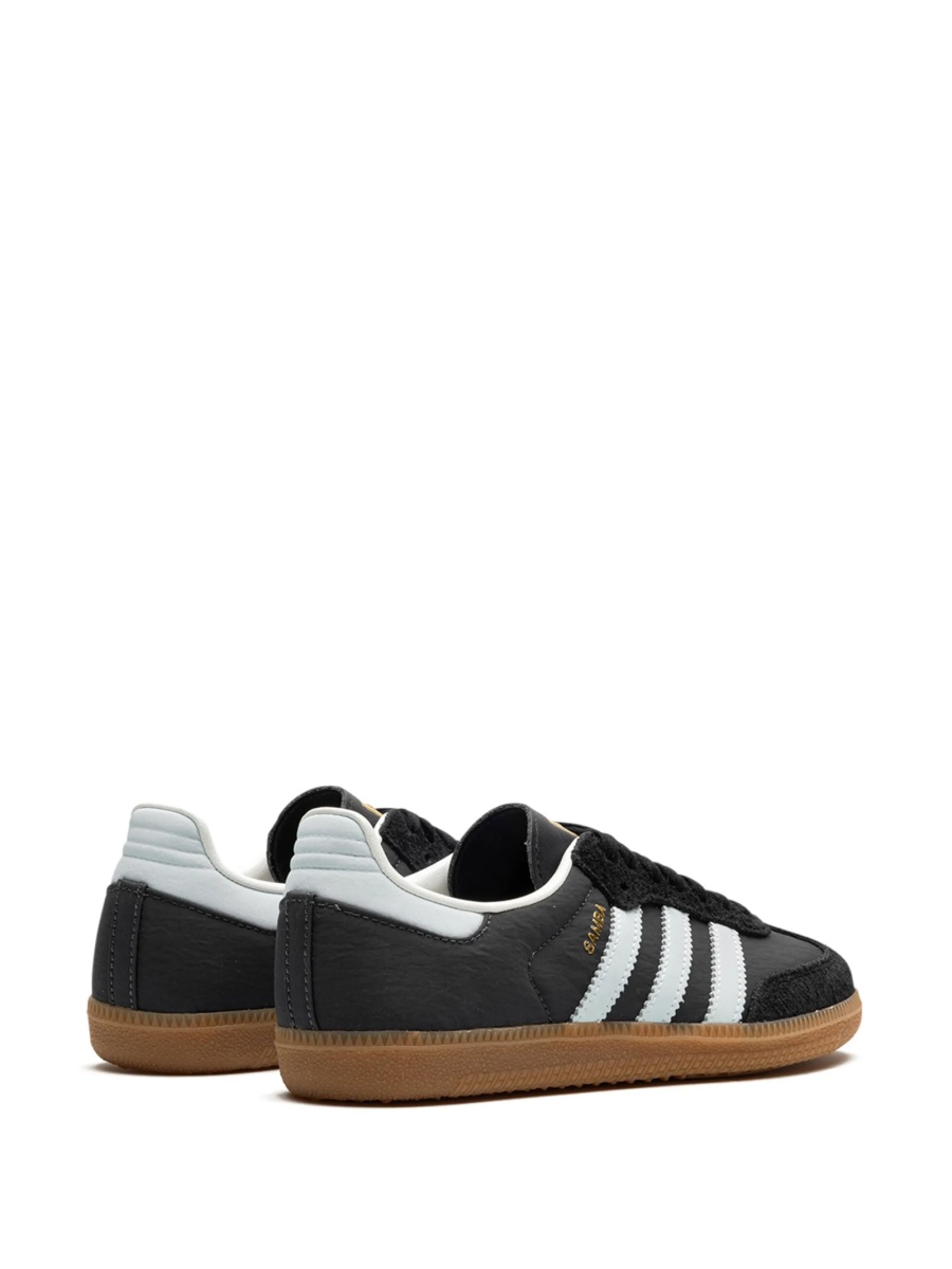 Sneakers adidas Originals samba negri din piele intoarsa si piele - Img 3