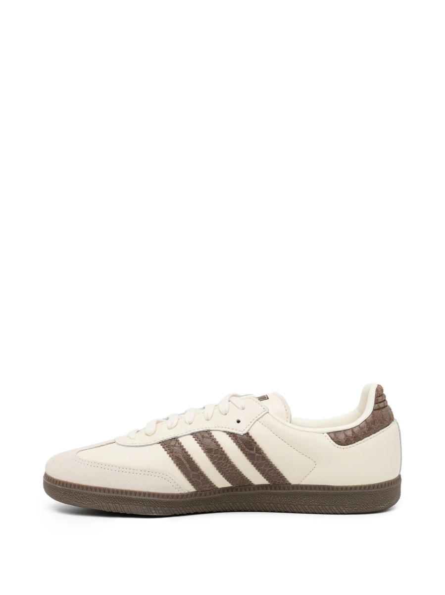 Sneakers adidas Originals samba neutri din piele si polyester - Img 4
