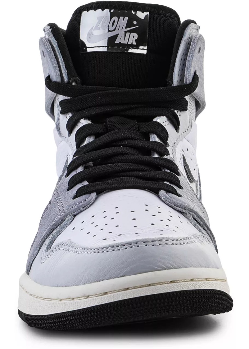 Sneakers Air Jordan 1 Zoom CMFT 2 Wmns White/Metallic Silver/Black - Img 2