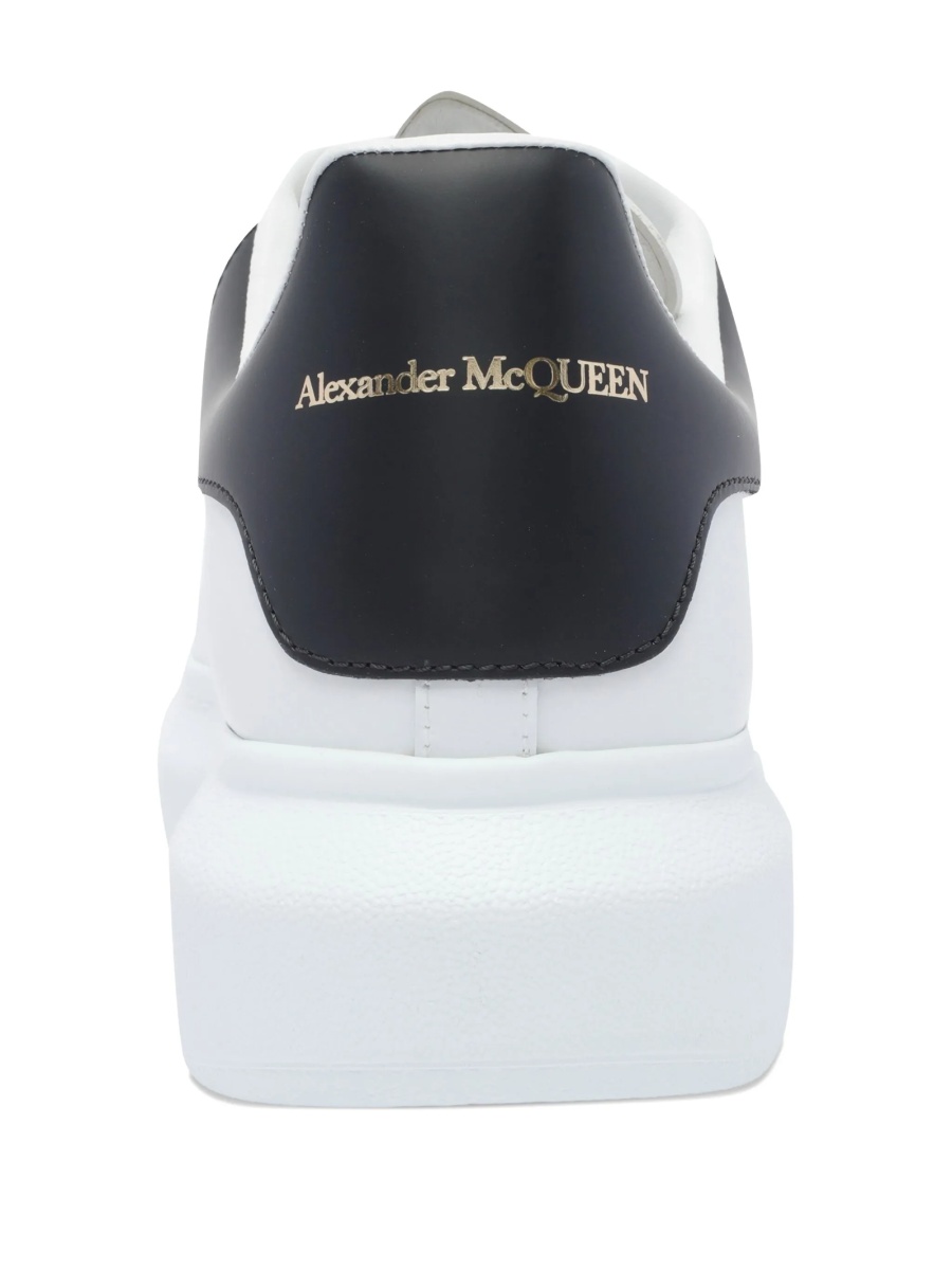 Sneakers Alexander McQueen albi din piele - Img 4