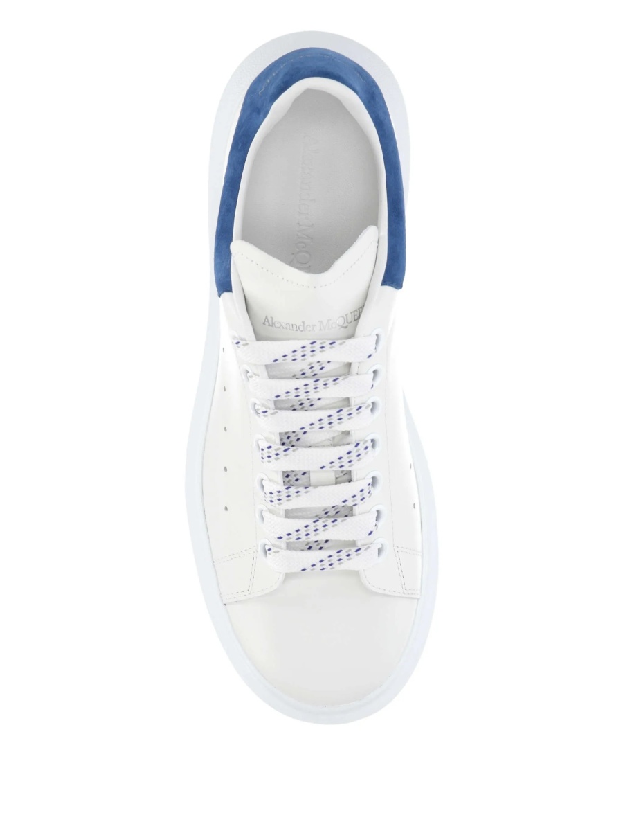 Sneakers Alexander McQueen albi din piele - Img 3