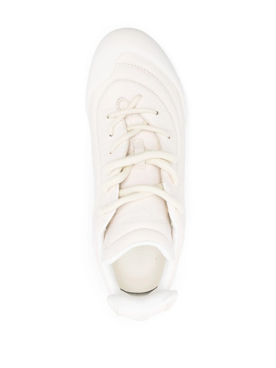 Sneakers Alexander McQueen albi din piele - Img 4