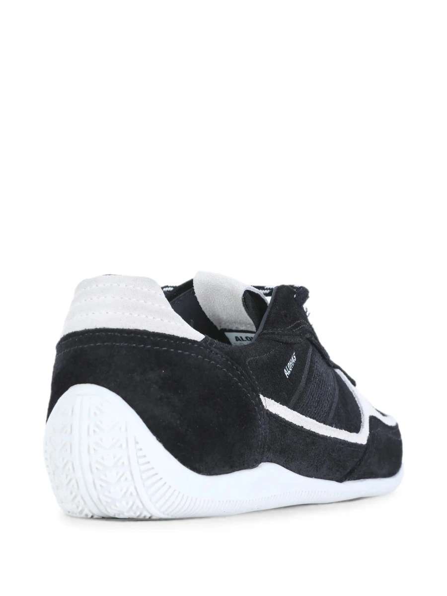 Sneakers Alohas negri din piele intoarsa - Img 6
