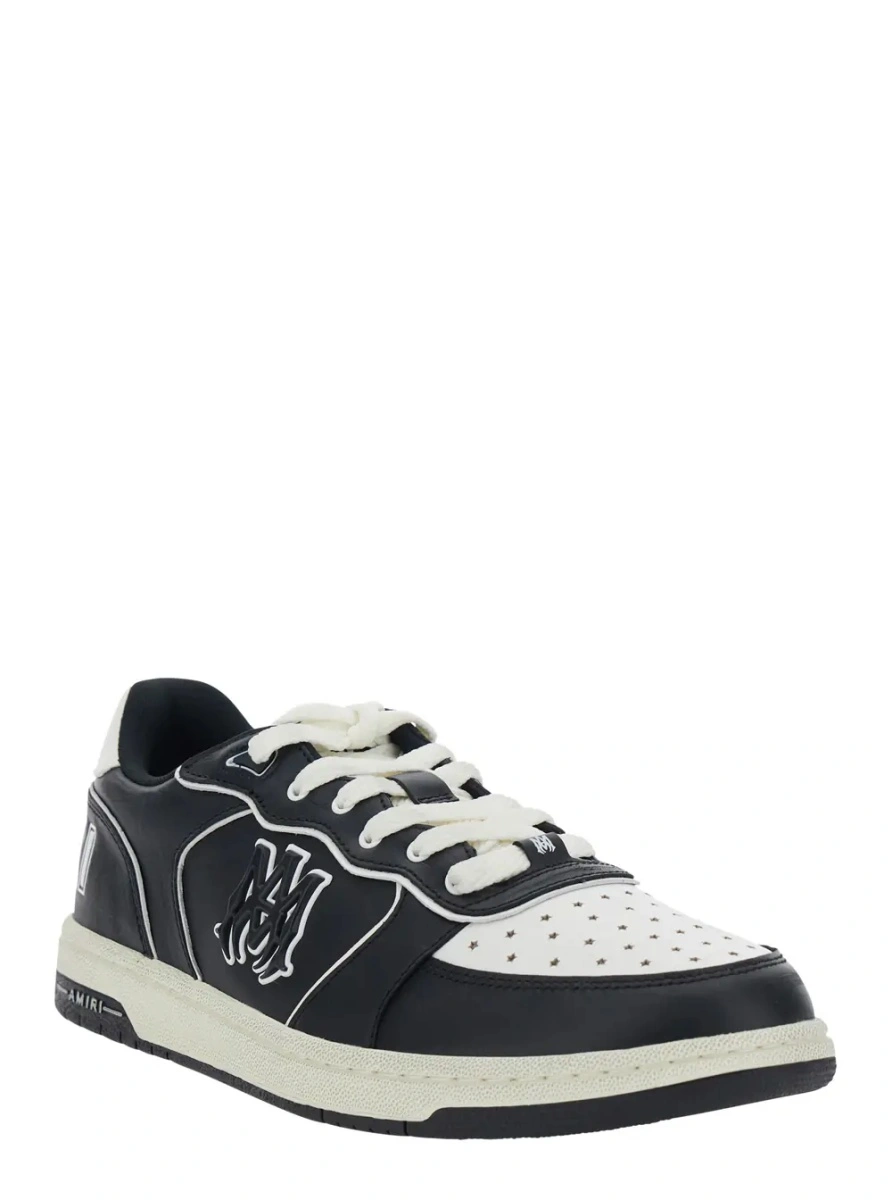 Sneakers AMIRI negri din piele 'NEWPORT' - Img 2
