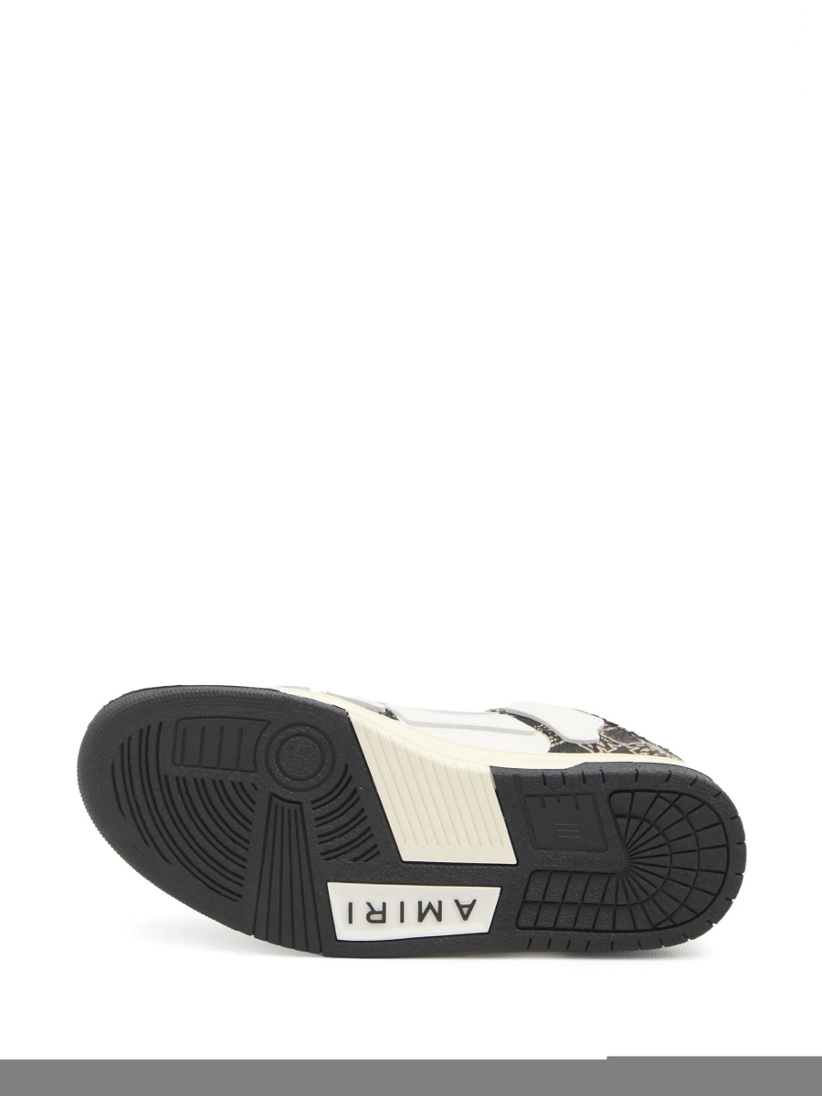 Sneakers AMIRI negri din piele - Img 4