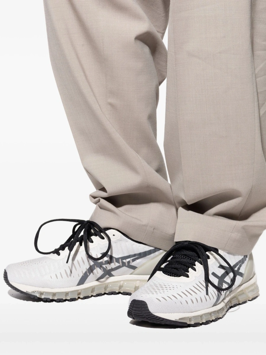 Sneakers ASICS albi din poliamida - Img 5