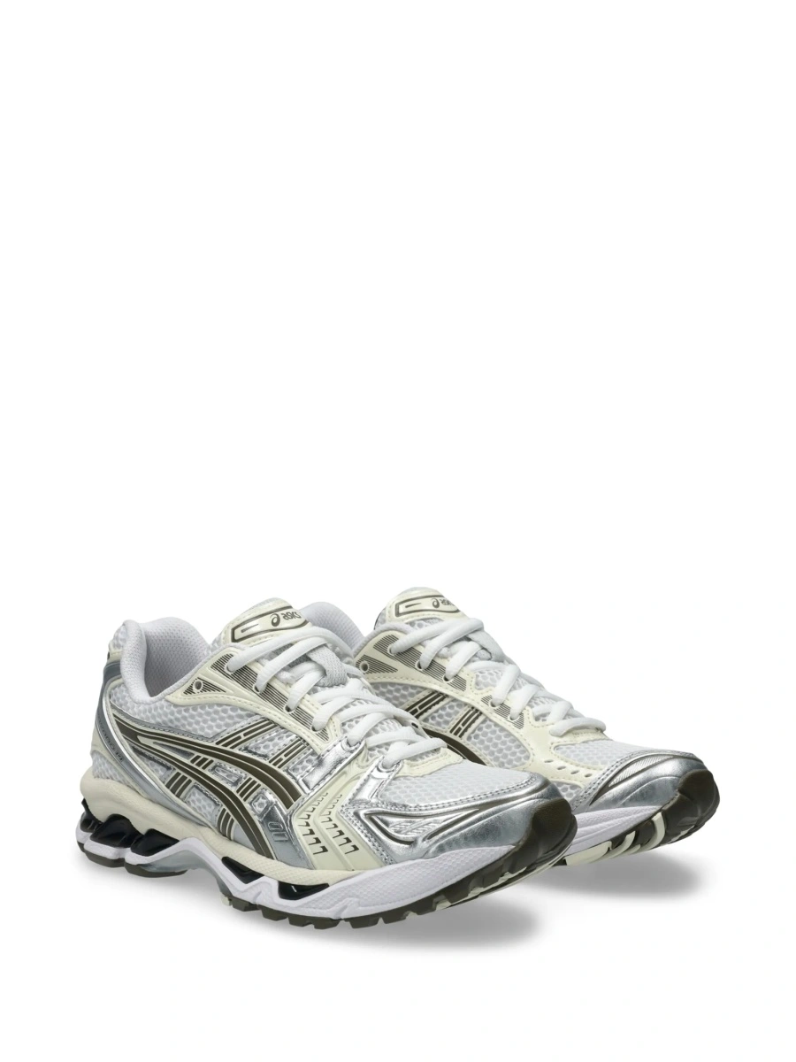 Sneakers ASICS albi din poliuretan - Img 2