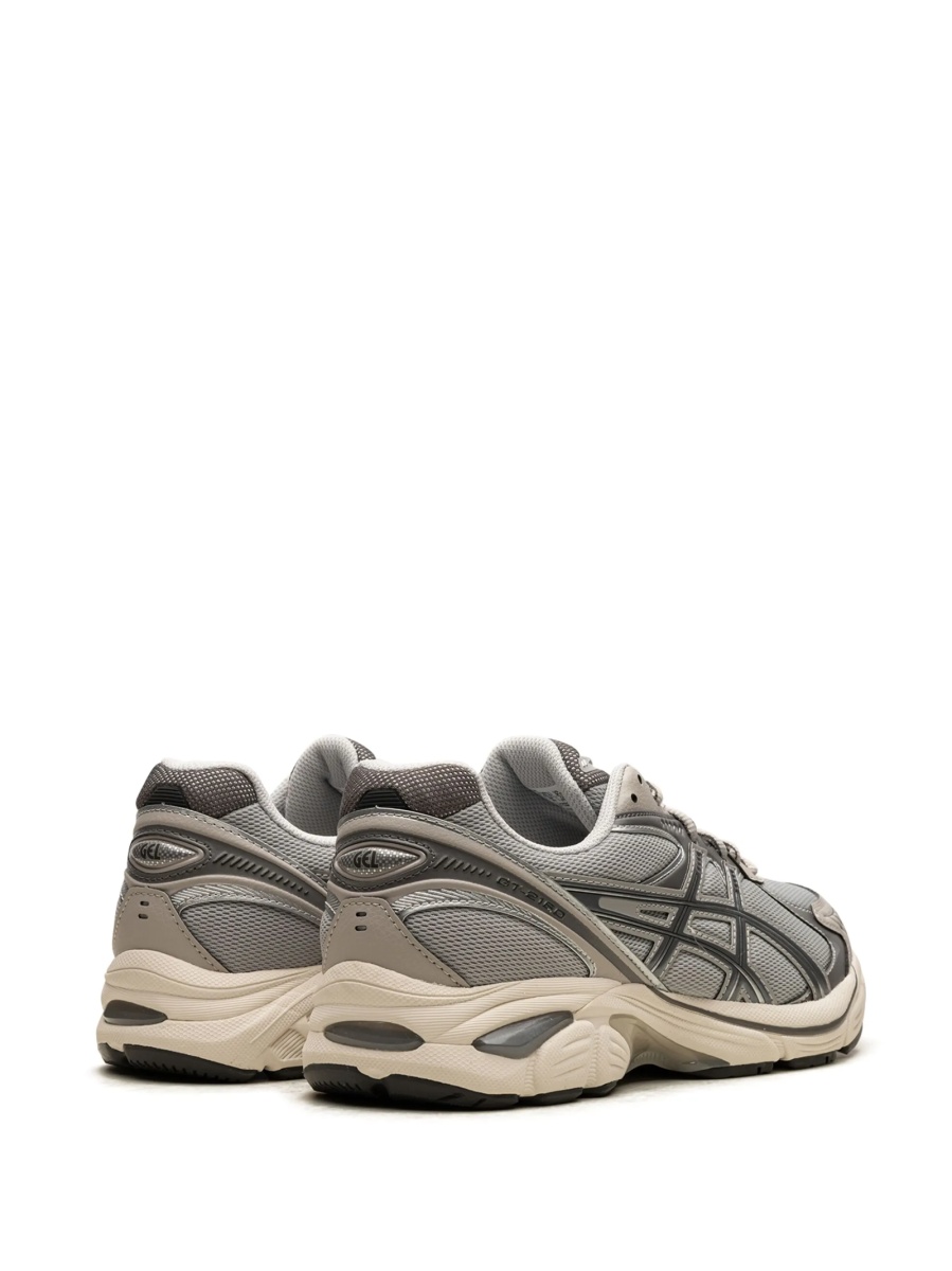 Sneakers ASICS gri din polyester si plasa - Img 3