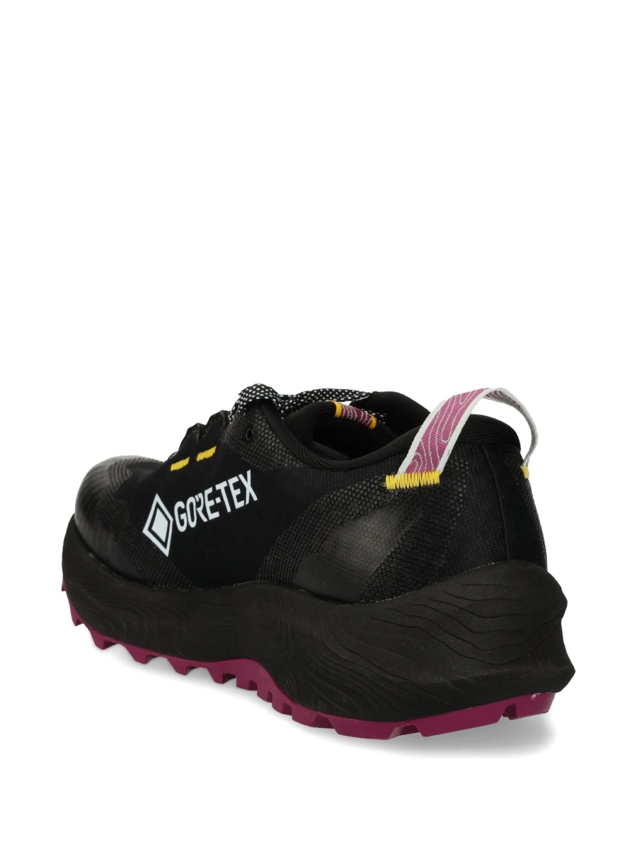Sneakers ASICS negri din material textil - Img 3