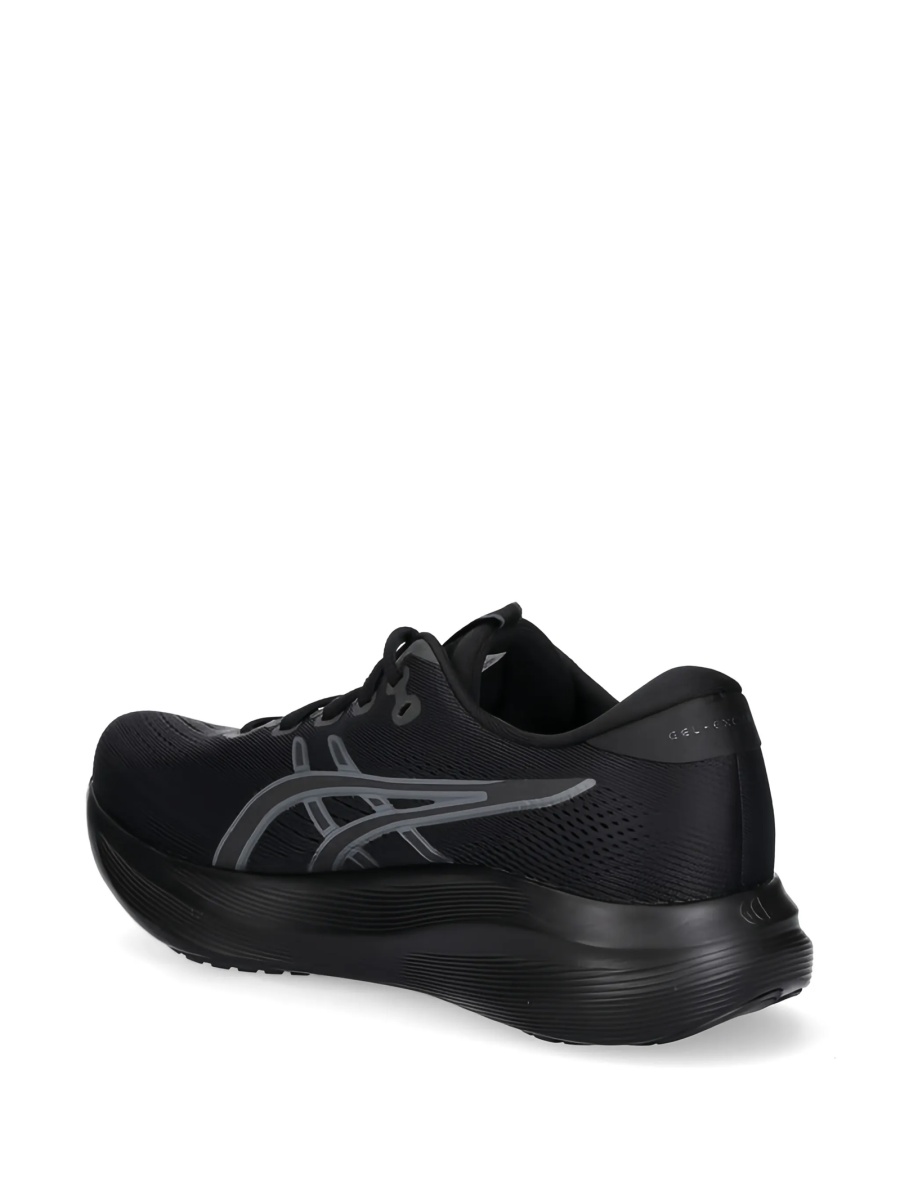 Sneakers ASICS negri din material textil - Img 4