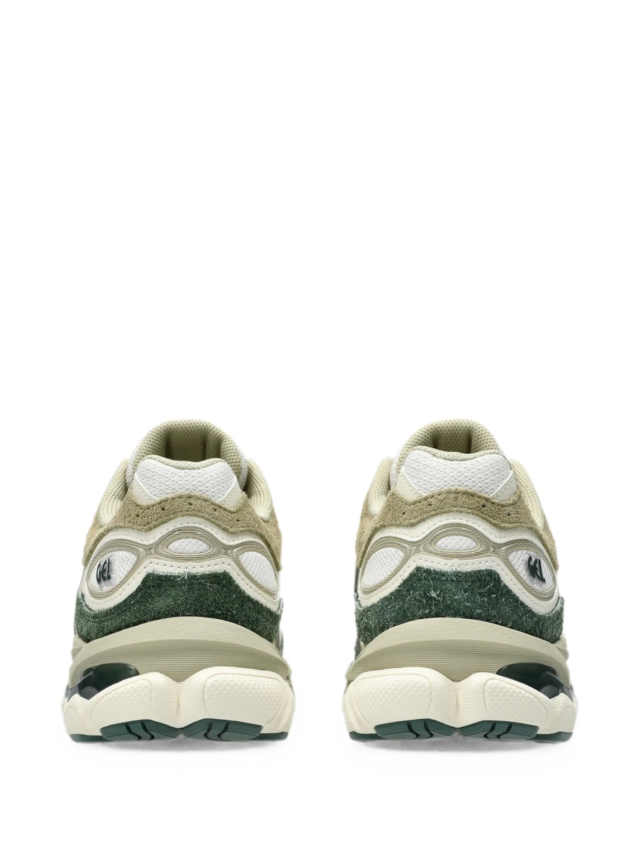 Sneakers ASICS neutri din piele intoarsa si plasa - Img 3