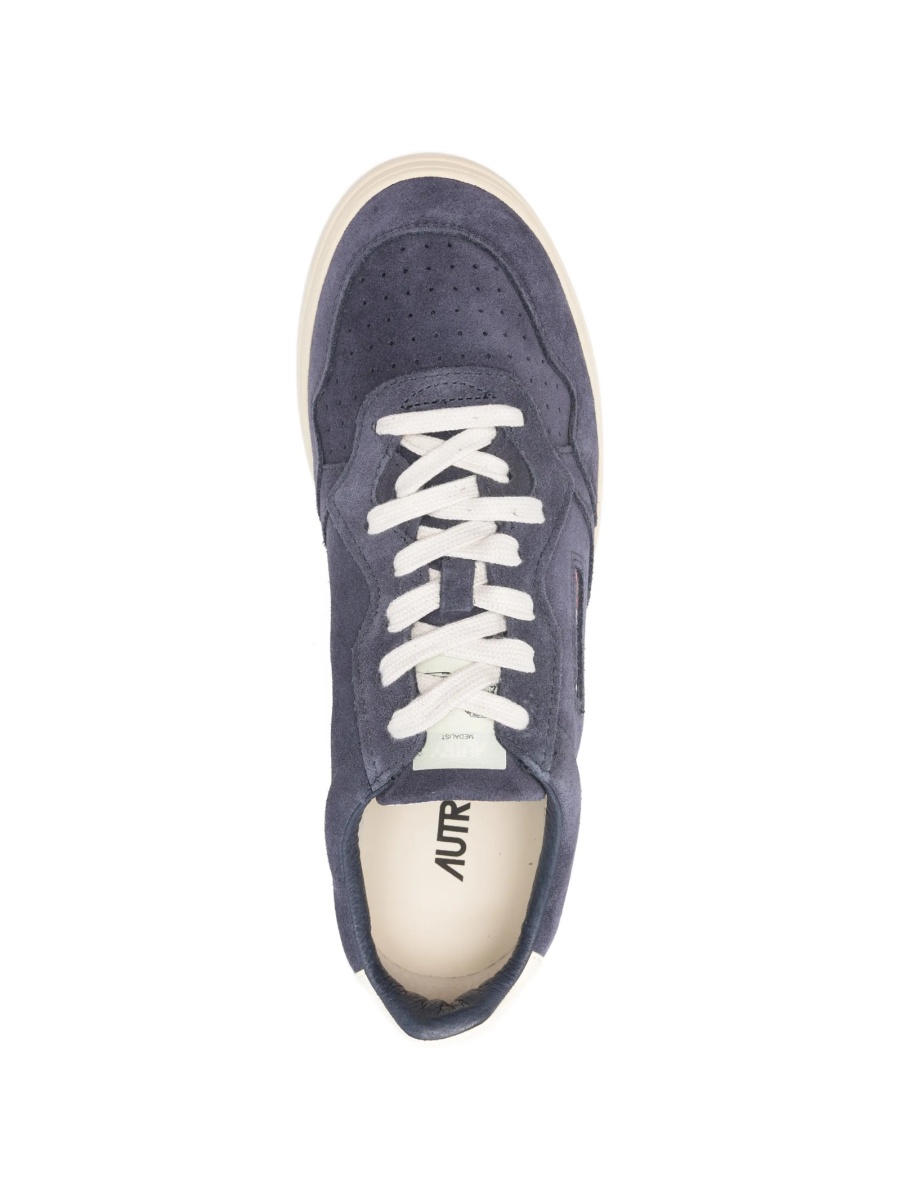 Sneakers AUTRY albastri din piele intoarsa - Img 4