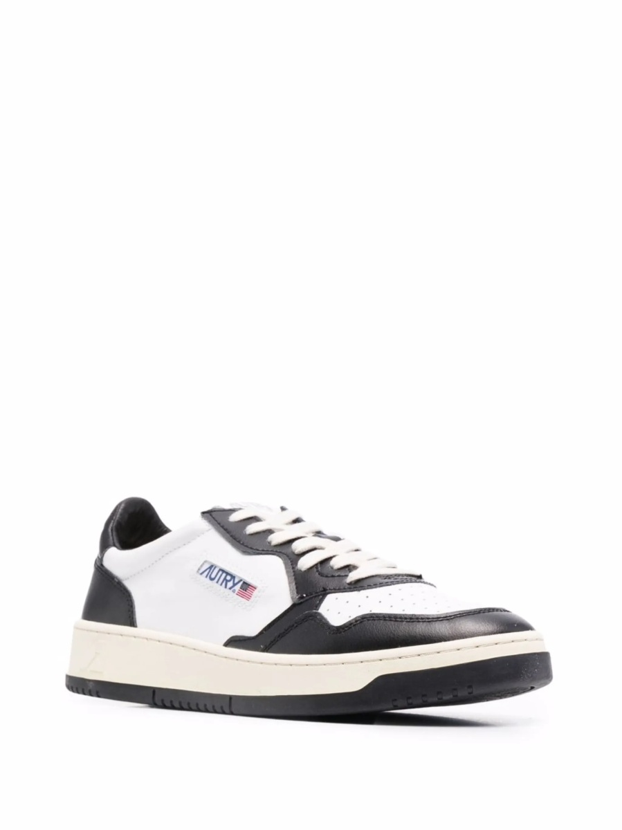 Sneakers AUTRY albi din piele - Img 2