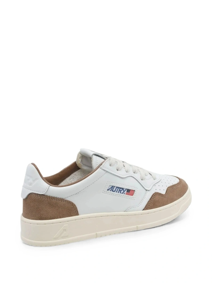 Sneakers AUTRY albi din piele - Img 3