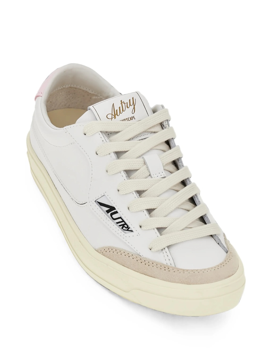 Sneakers AUTRY albi din piele - Img 2