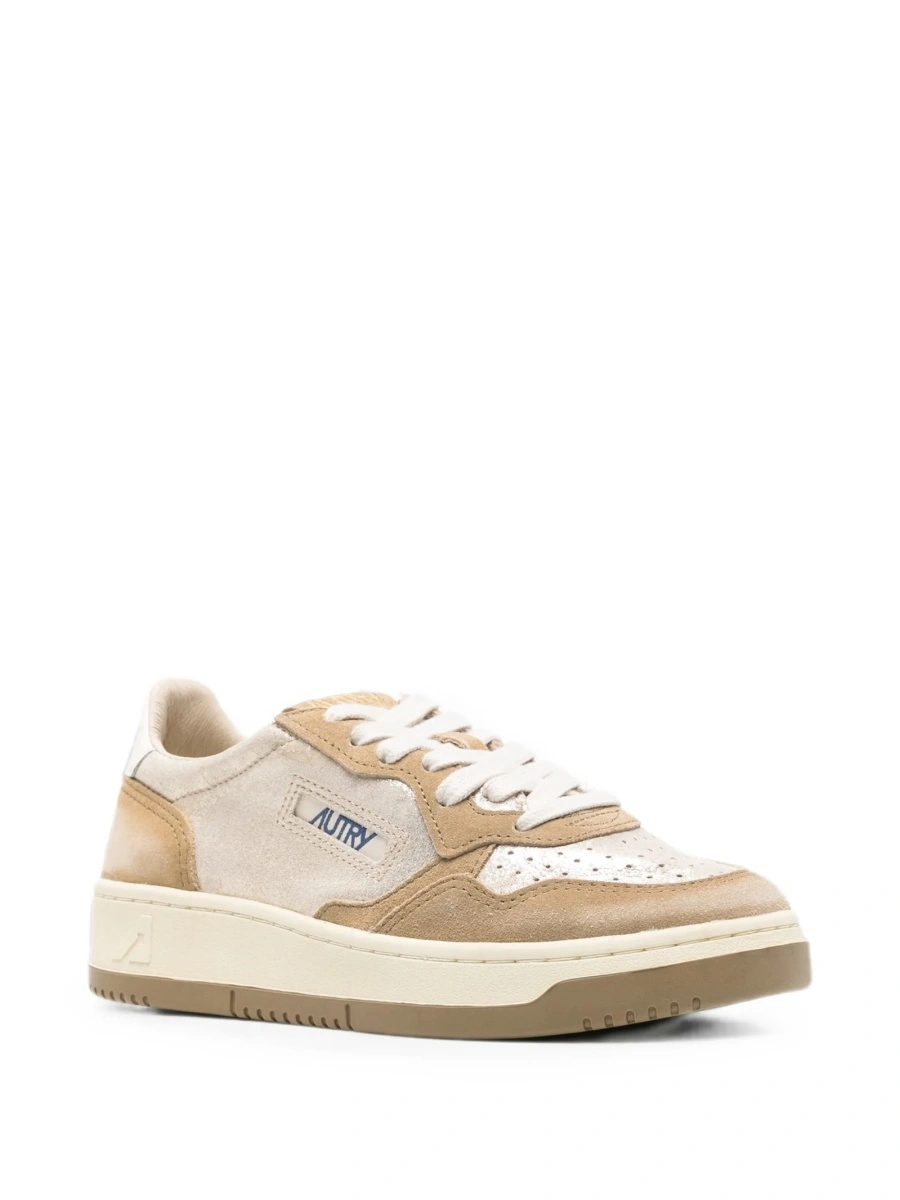 Sneakers AUTRY neutri din piele - Img 2