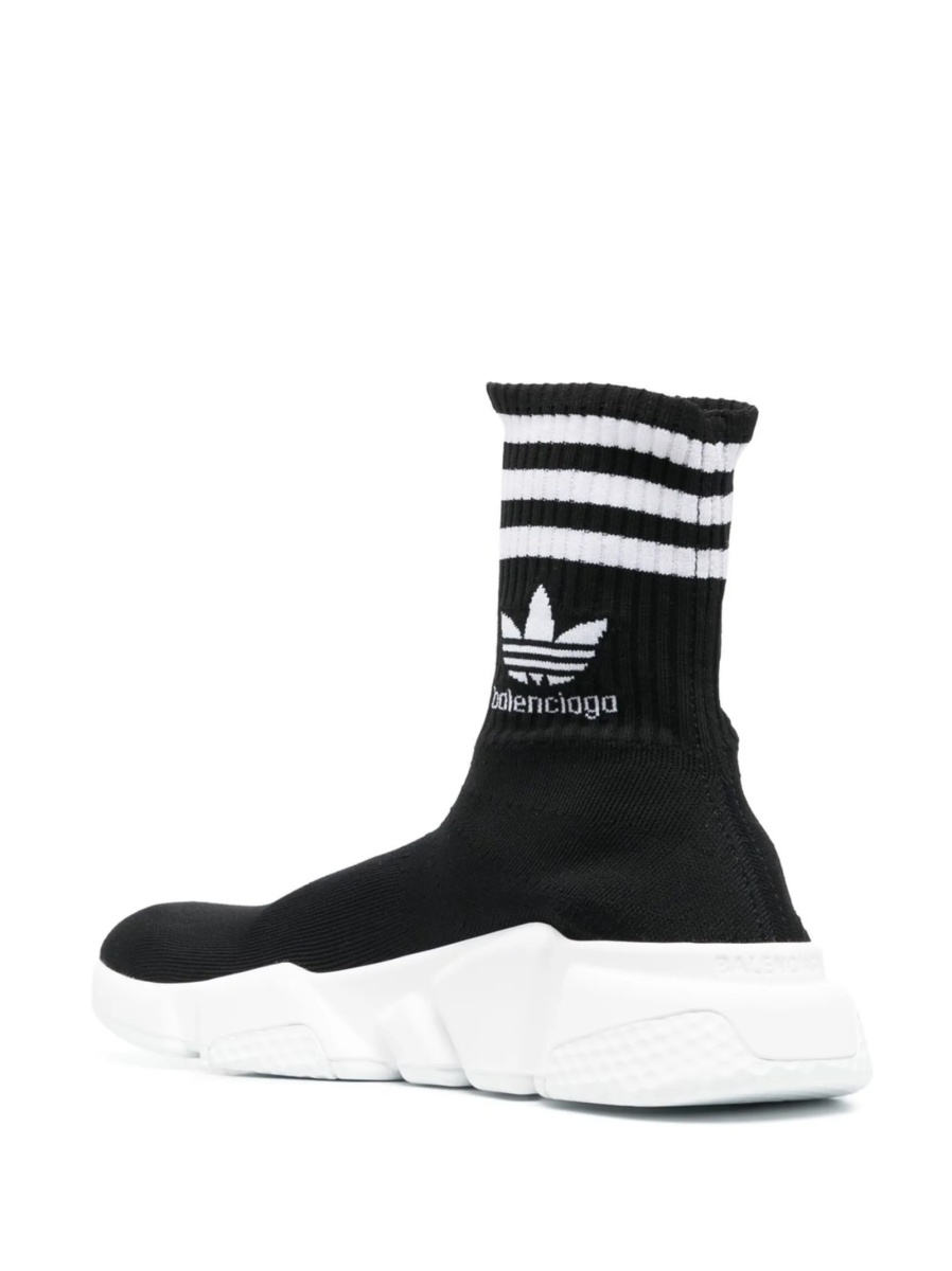 Sneakers Balenciaga Speed negri din material textil - Img 3