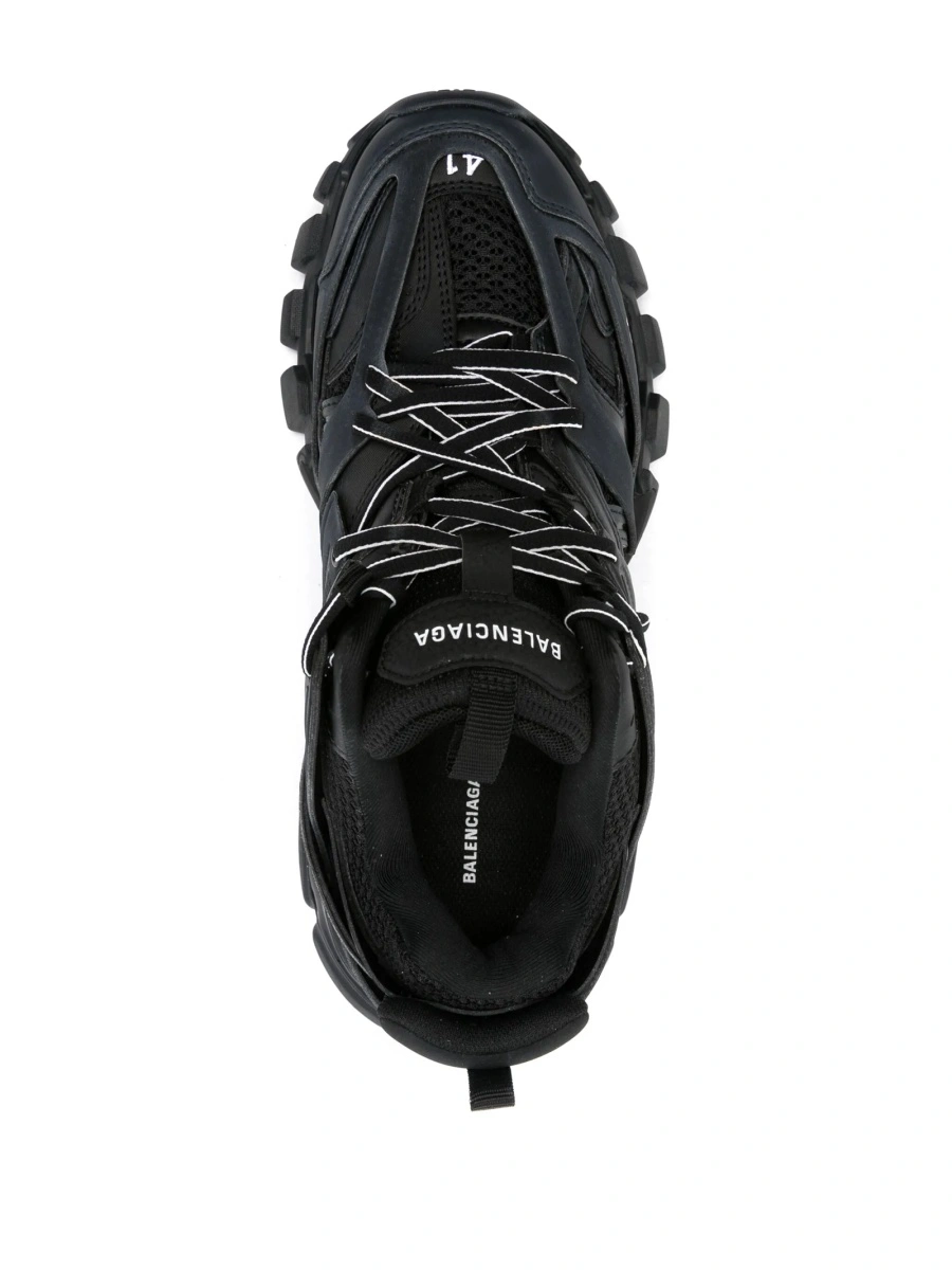 Sneakers Balenciaga track negri din polyester si poliuretan - Img 4