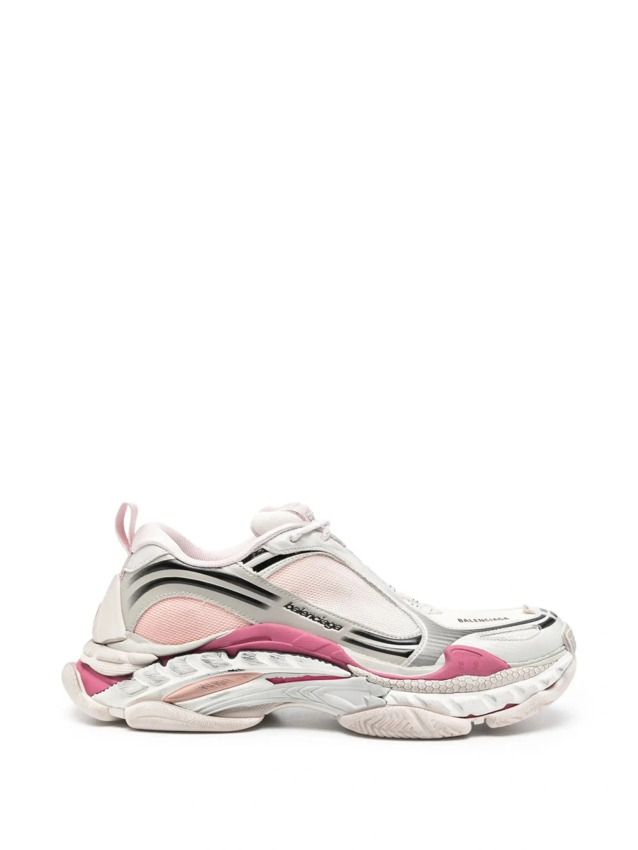 Sneakers Balenciaga 'Triple S' multicolor din piele - Img 8