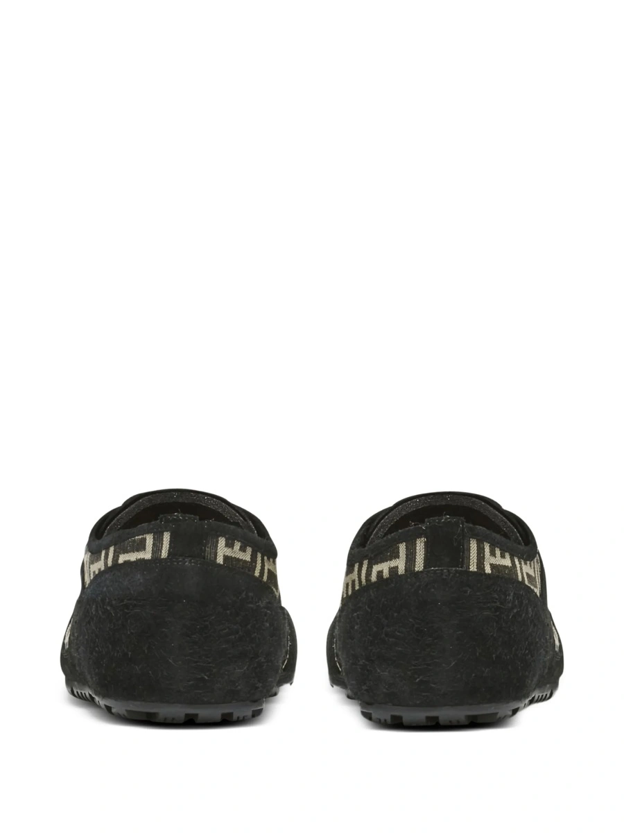 Sneakers Balmain negri din piele - Img 3
