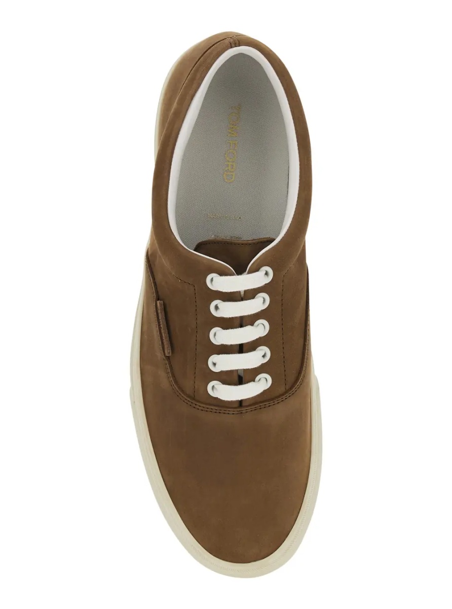 Sneakers Brown 'Jude' Sneakers with In Nubuck for Men - Img 4