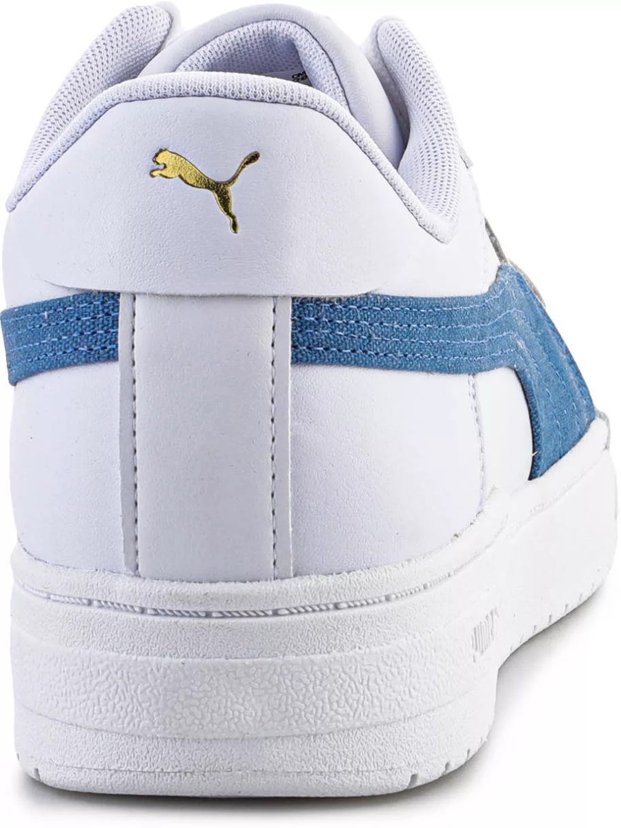 Sneakers Cali Pro Denim Casual Unisex White Blue - Img 5