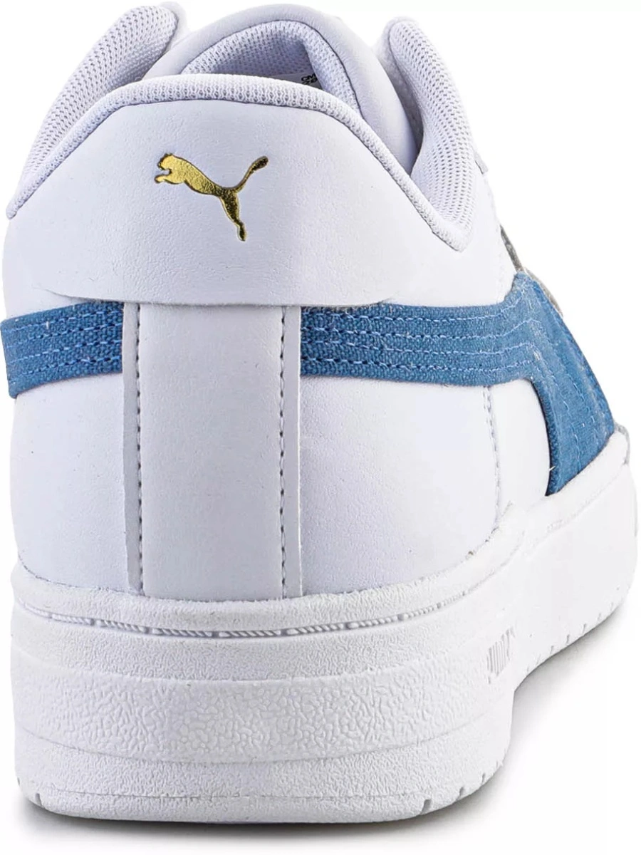 Sneakers Cali Pro Denim Casual Unisex White Blue - Img 5