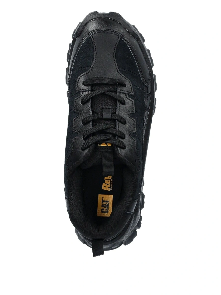 Sneakers Caterpillar negri din piele - Img 4