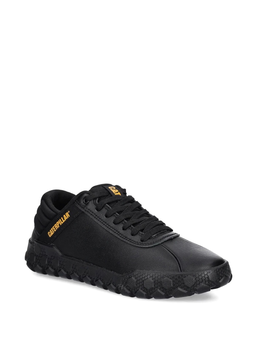 Sneakers Caterpillar negri din piele - Img 2