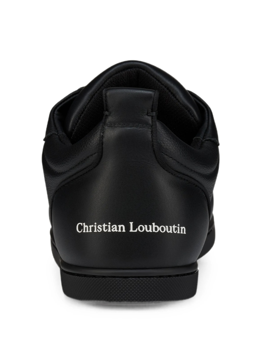 Sneakers Christian Louboutin negri din piele - Img 3
