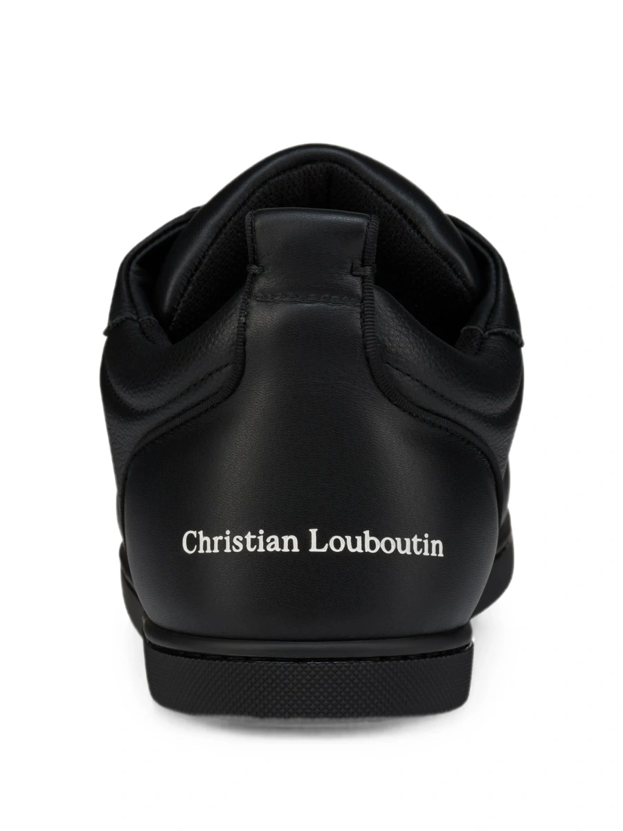 Sneakers Christian Louboutin negri din piele - Img 3
