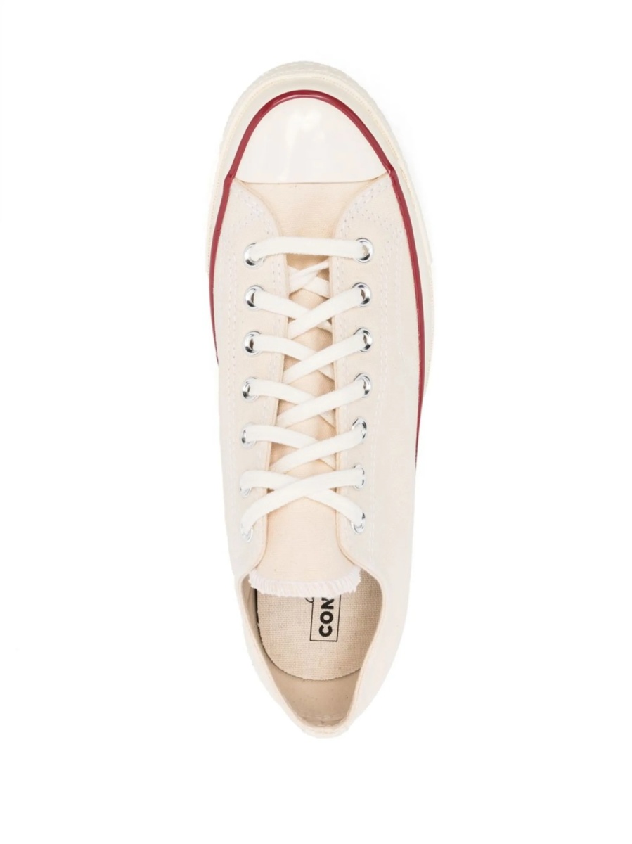 Sneakers Converse neutri din material textil - Img 4