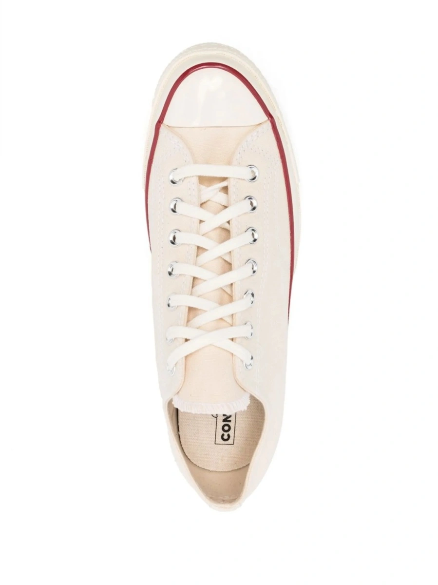Sneakers Converse neutri din material textil - Img 4