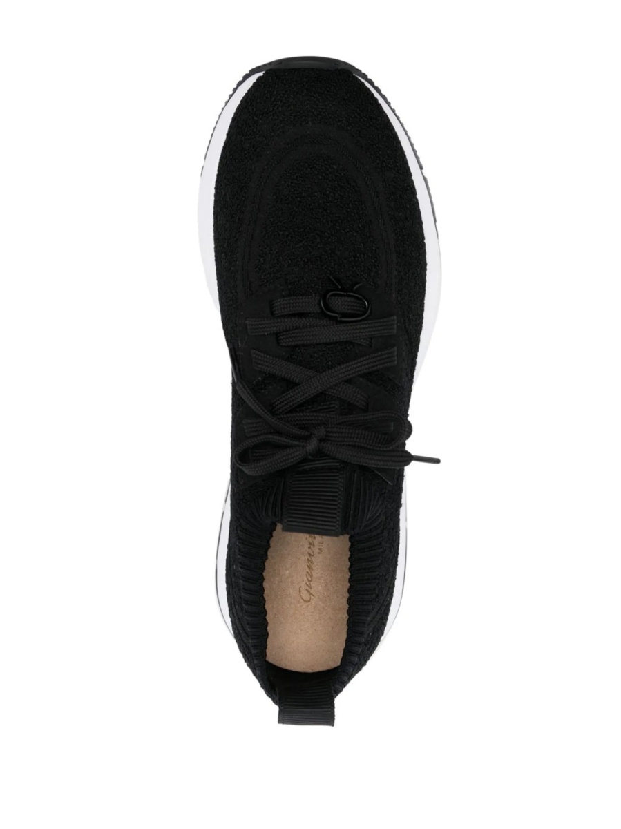 Sneakers Gianvito Rossi negri din material textil - Img 4