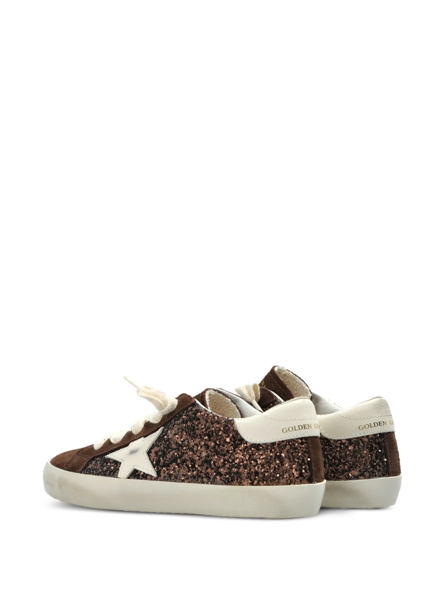 Sneakers GOLDEN GOOSE KIDS maro din piele - Img 6