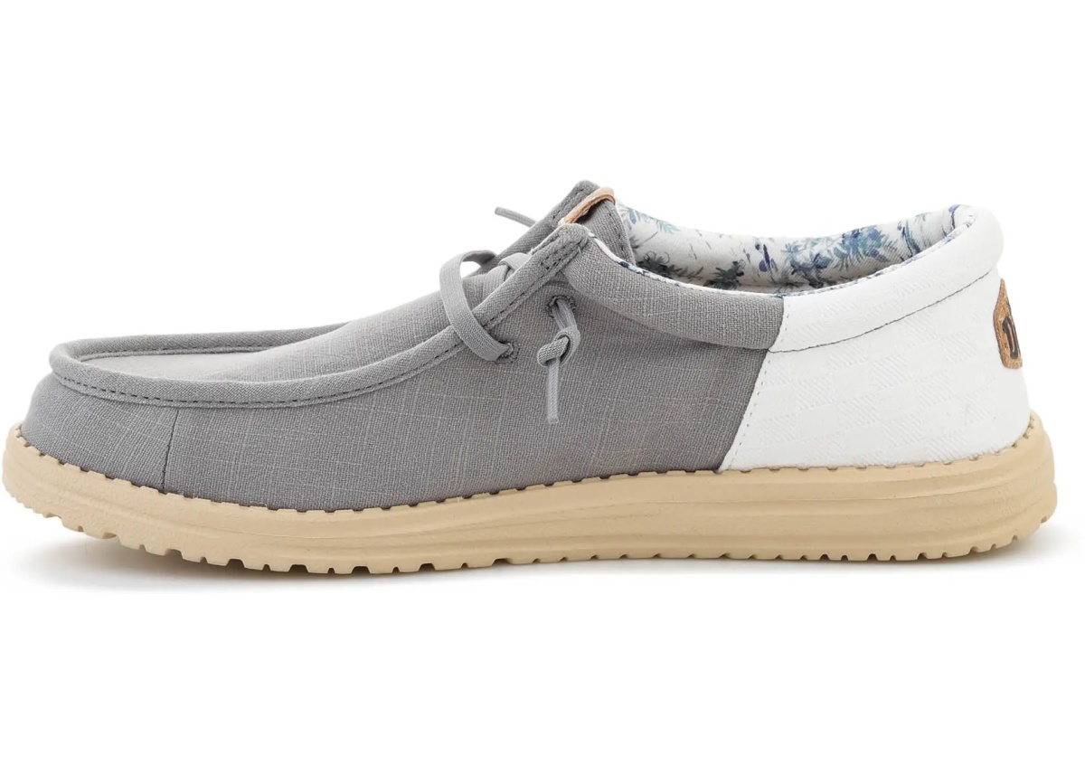 Sneakers HEYDUDE WALLY FUNK SUMMER STITCH FLANNEL GREY/MULTI - Img 4