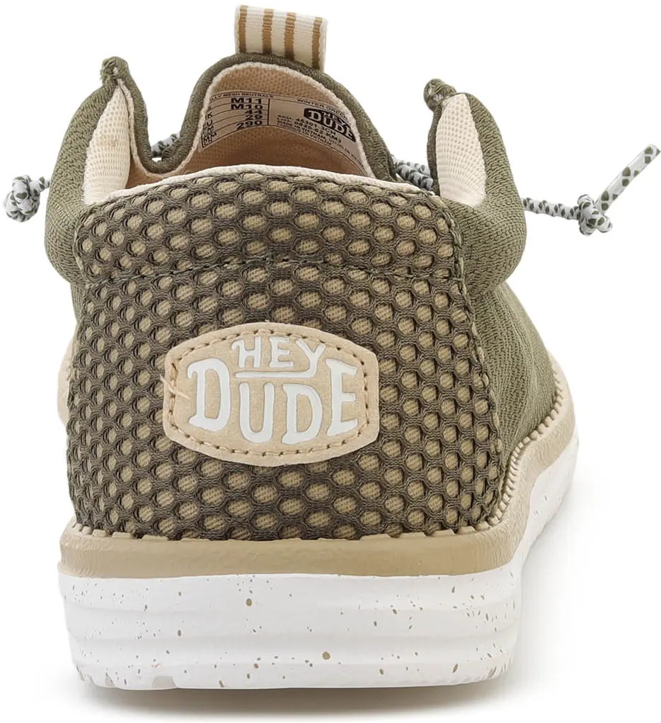 Sneakers HEYDUDE WALLY MESH NEUTRALS WINTER GREEN/MULTI - Img 5
