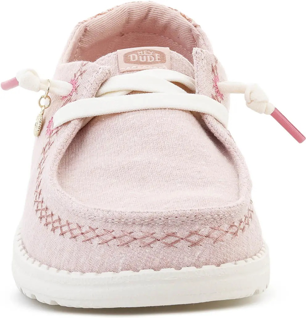 Sneakers HEYDUDE WENDY BREAK SURF JERSEY ROSE DUST/MULTI - Img 2