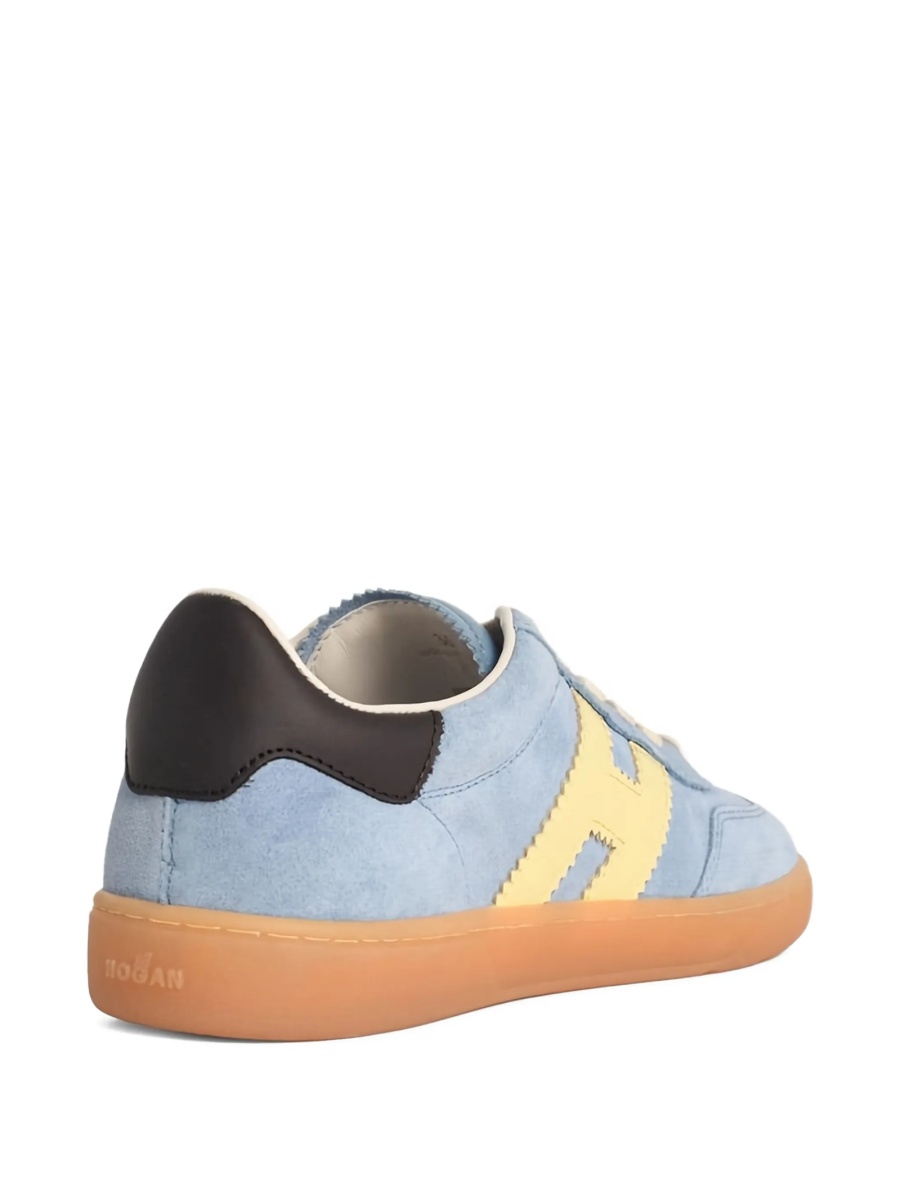 Sneakers Hogan albastri din piele intoarsa - Img 3