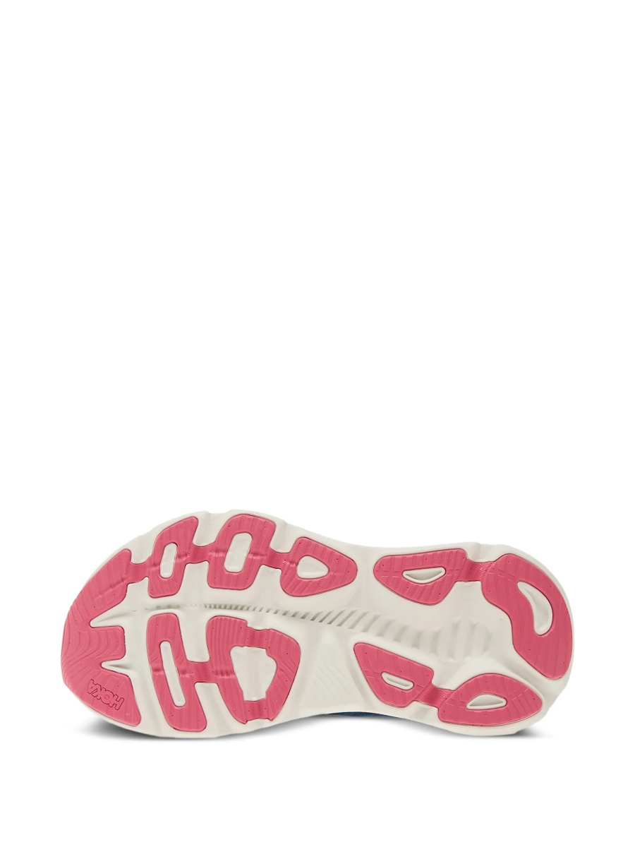 Sneakers Hoka One One albastri din material textil - Img 5