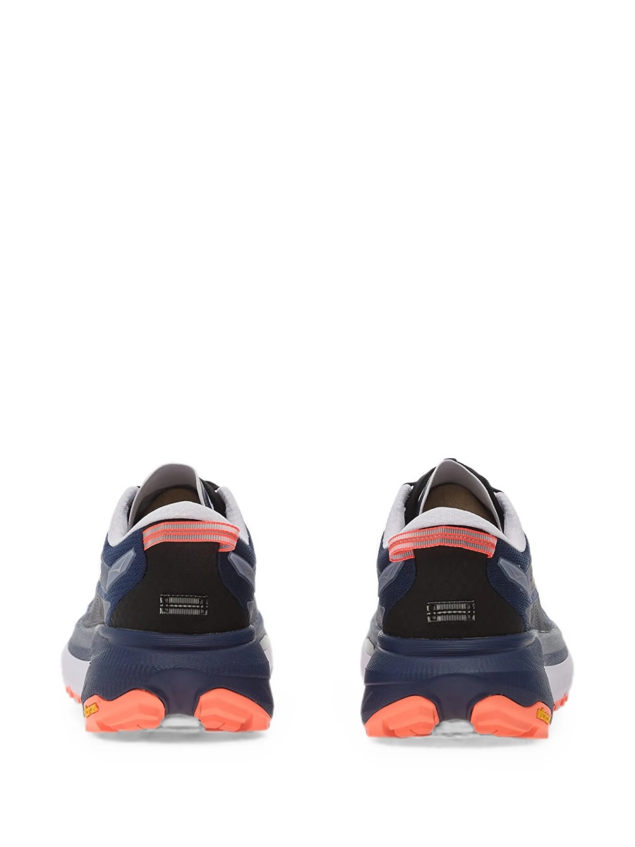 Sneakers Hoka One One albastri din material textil - Img 3
