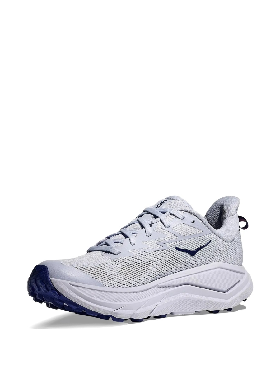 Sneakers Hoka One One albastri din material textil - Img 3