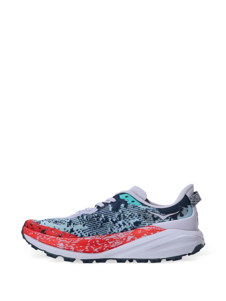 Sneakers Hoka One One albi din material textil - Img 3
