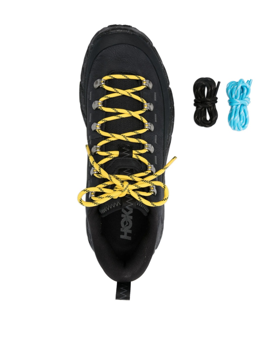 Sneakers Hoka One One negri din piele - Img 4