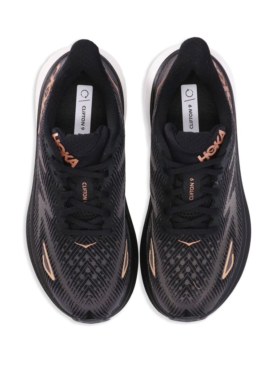 Sneakers Hoka One One negri din plasa - Img 4
