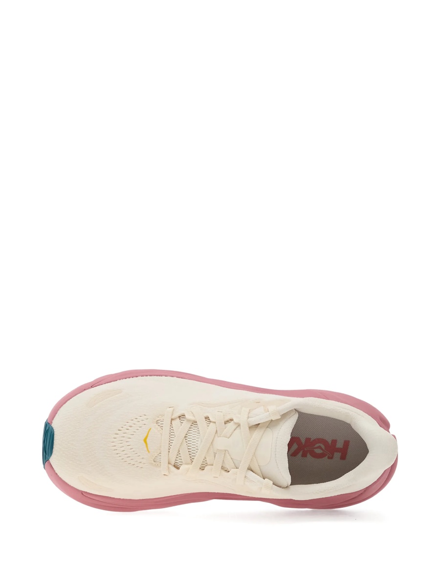 Sneakers Hoka One One neutri din spandex/elastan si material textil - Img 4