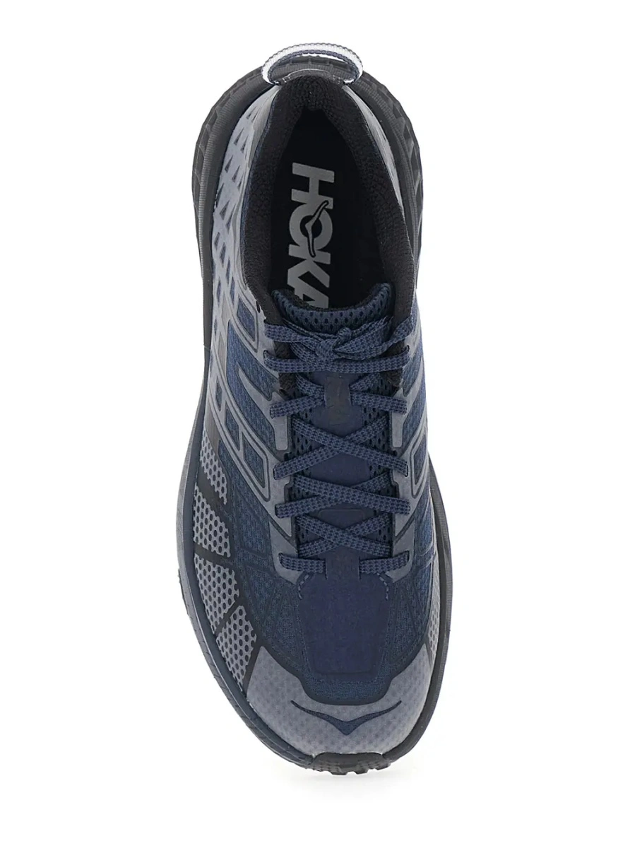 Sneakers Hoka One One 'Speedgoat' albastri din material textil - Img 4