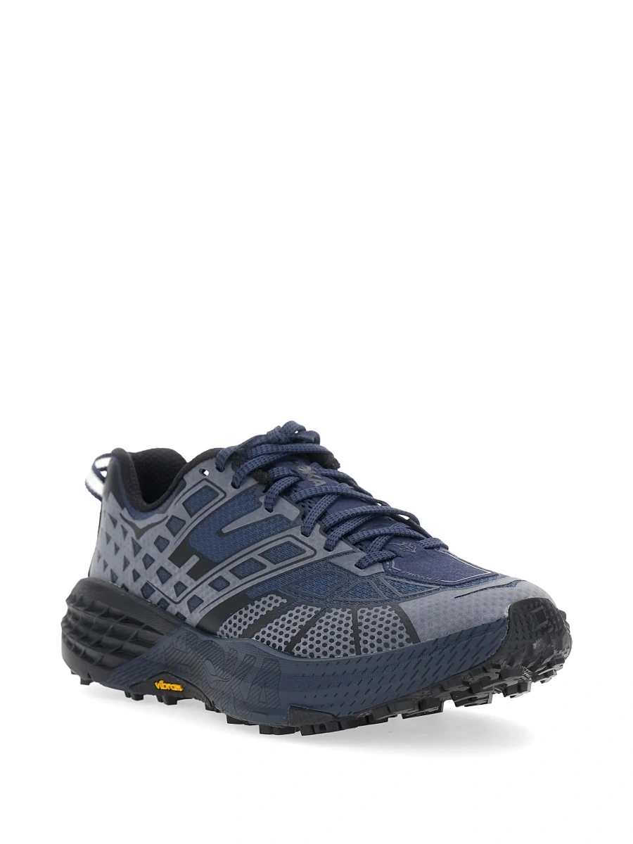 Sneakers Hoka One One 'Speedgoat' albastri din material textil - Img 5